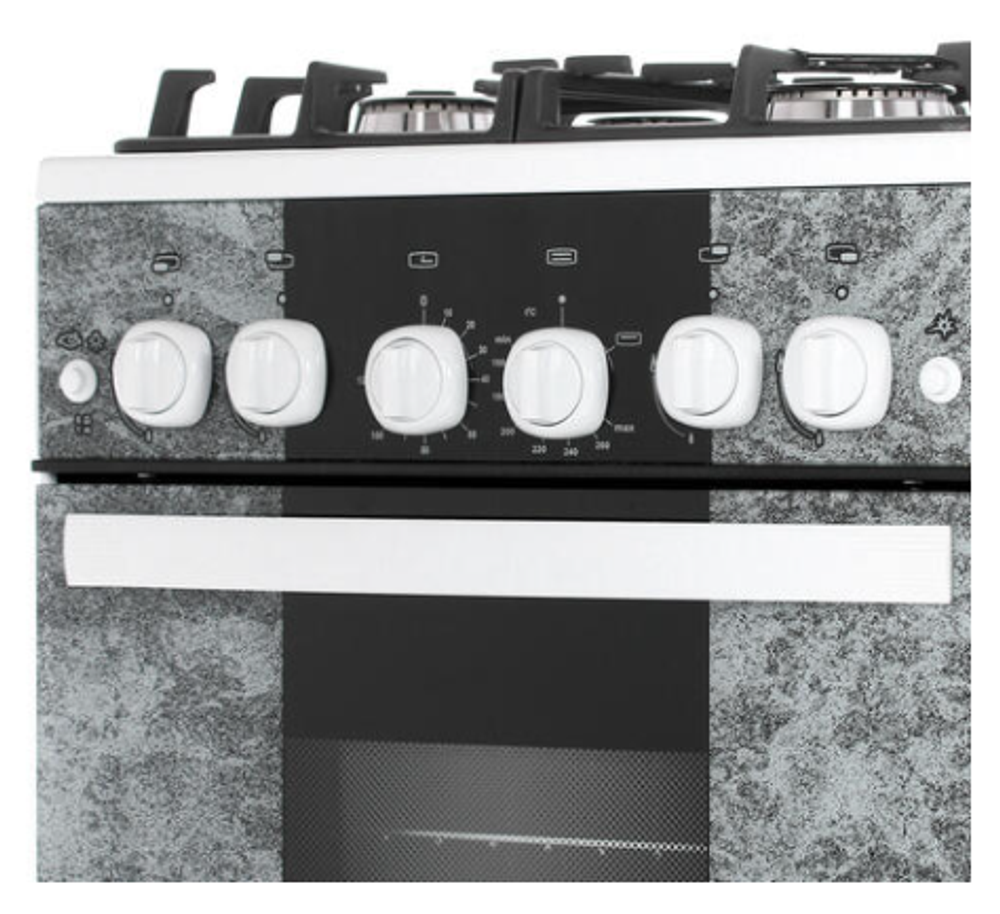 Плита газовая GEFEST 5500-02 0113 (мрамор бел.)