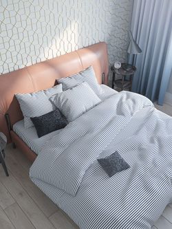 Ткань для постельного белья, WANTED (компаньон), поплин, опт (цена за один погонный метр) продается в рулонах от 50 - 80 метров.