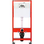 Комплект унитаза BelBagno Uno BB3105CHR/SC с инсталляцией Tece Base 9400413 с сиденьем Микролифт и Белой клавишей смыва