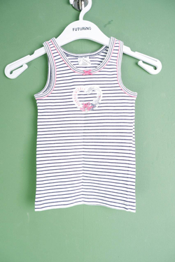 Майка Sanetta в морском стиле, визуально на 2/3 года