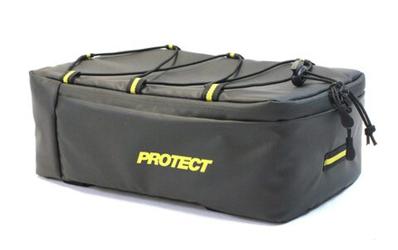 Велосумка на багажник, р-р 29х17х12 см, цвет черный, PROTECT™