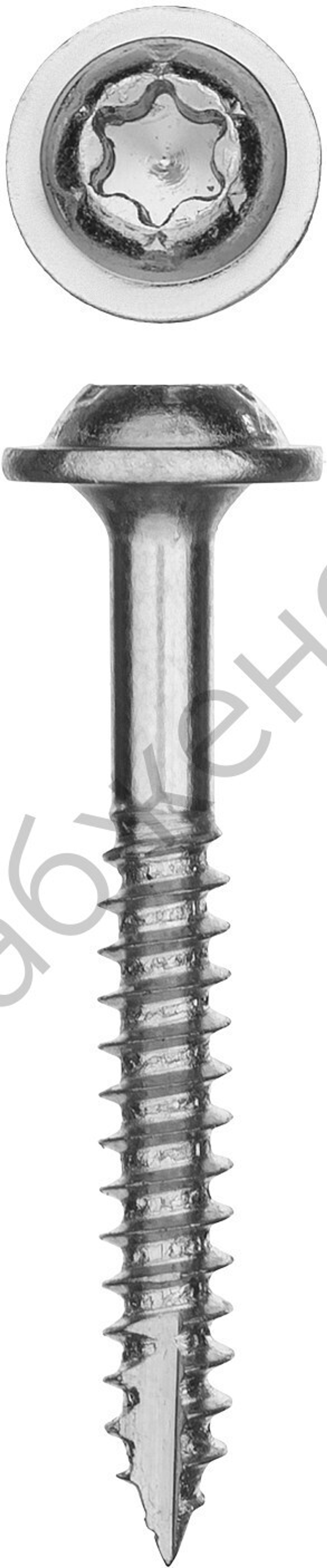 ЗУБР 32 х 3.8 мм, частая резьба, саморез для глухих отверстий, цинк, 350 шт (30082-38-032)