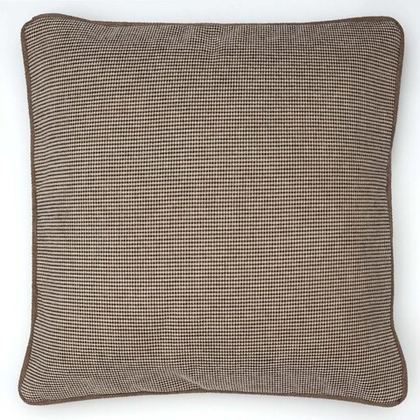 Подушка CUBEПодушка декоративная 45х45 клетка Textil Roig 45x45 Коричневый