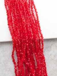 Алмазное стекло 4мм, ярко-красный