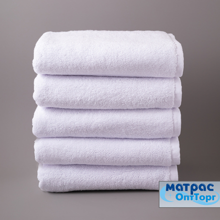 Полотенце махровое Отельное 500гр двойная петля Узбекистан