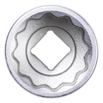 KING TONY (833094S) Головка торцевая стандартная двенадцатигранная 1", дюймовая 2-15/16"