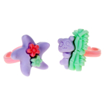 Набор украшений для девочек, в колечки универсального размера 9х8 см, с-31250