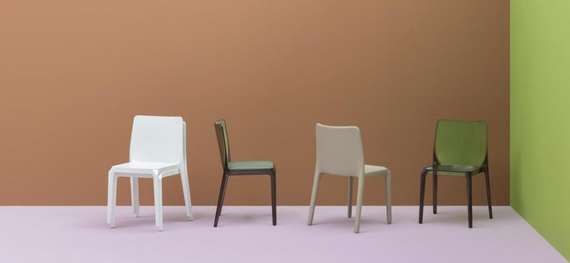 Стул Blitz прозрачный зеленый