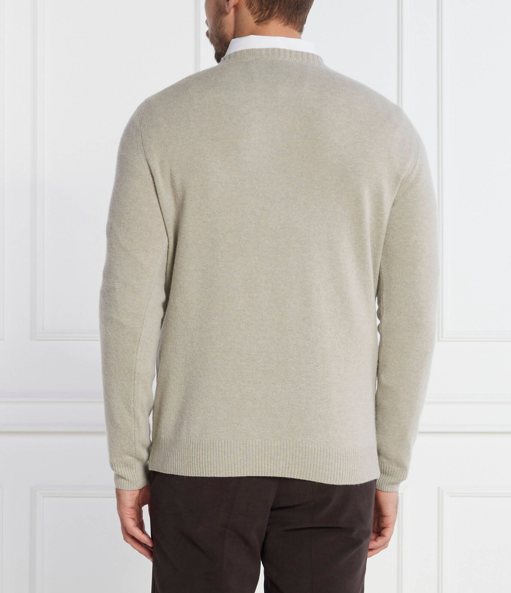 Свитер Valter Roundneck Oscar Jacobson - бежевый(68914954)