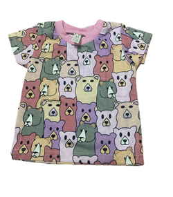 Футболка на девочку из кулирки (100% хлопок) на рост 62 см