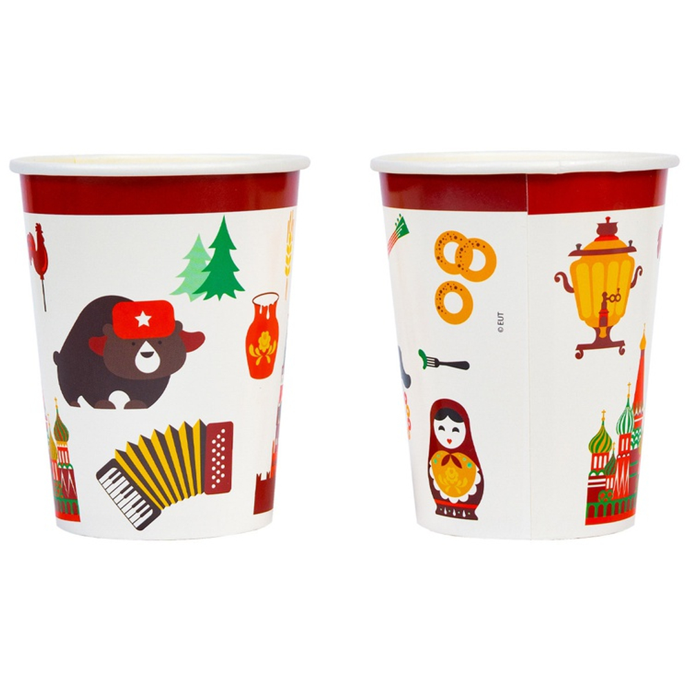 Стакан Русский Стиль 250мл 6шт