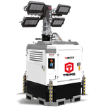 Передвижная мачта освещения TRIME X-Box 4x320W 48V LED - 9M светодиодная