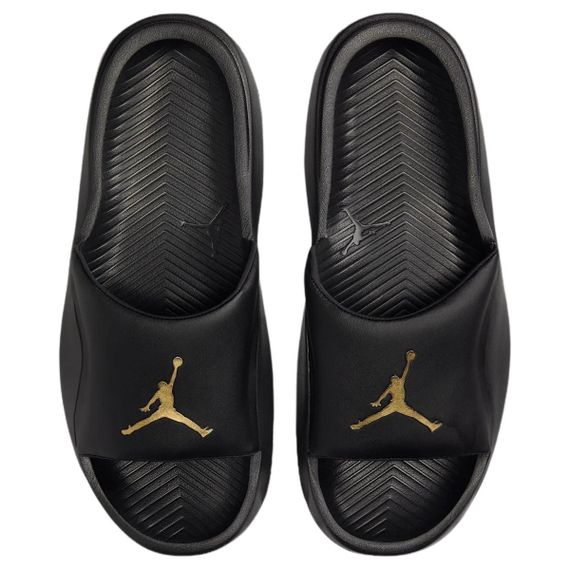 Jordan Franchise Slide 'Black Metallic Gold'