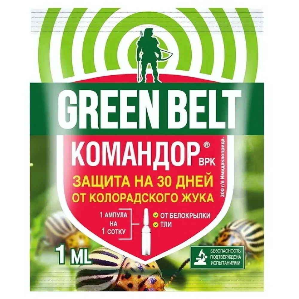 Средство от вредителей «Командор» 1мл (ампула)