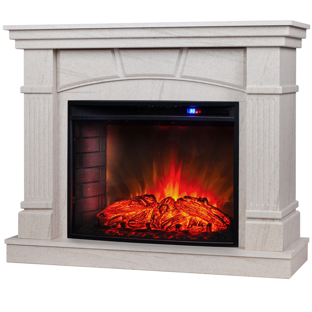 Каминокомплект Real Flame History 25,5 WT с очагом Evrika 25,5