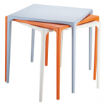 Стол пластиковый Siesta Contract Mango, белый