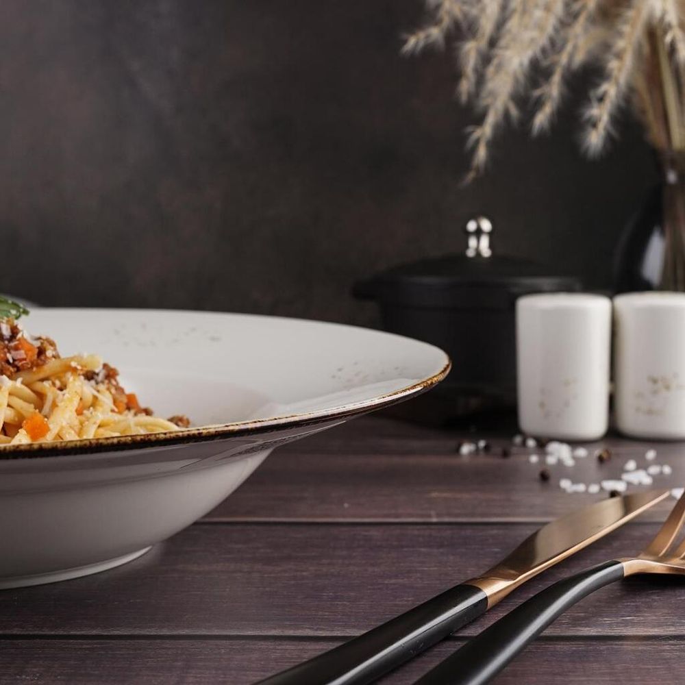 Тарелка глубокая 600 мл d 29,5 см h6 см Grace Noble [1]