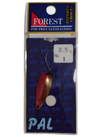 Блесна Пал Limited Forest микроколебалка весом 2,5 грамма для ультралайтового спиннинга