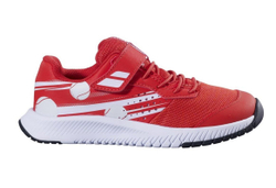 Детские Кроссовки теннисные  Babolat Pulsion Kid All Court - cherry tomato/white