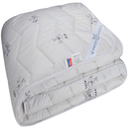 Одеяло "РУ. ЛЁН" Русская сказка, стандарт, плотность 300 г/м2, 100% хлопок, Россия.