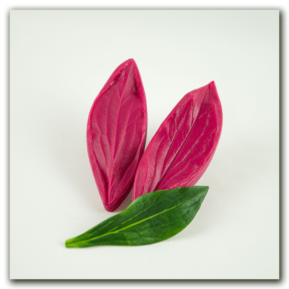 силиконовый вайнер лист пиона малый