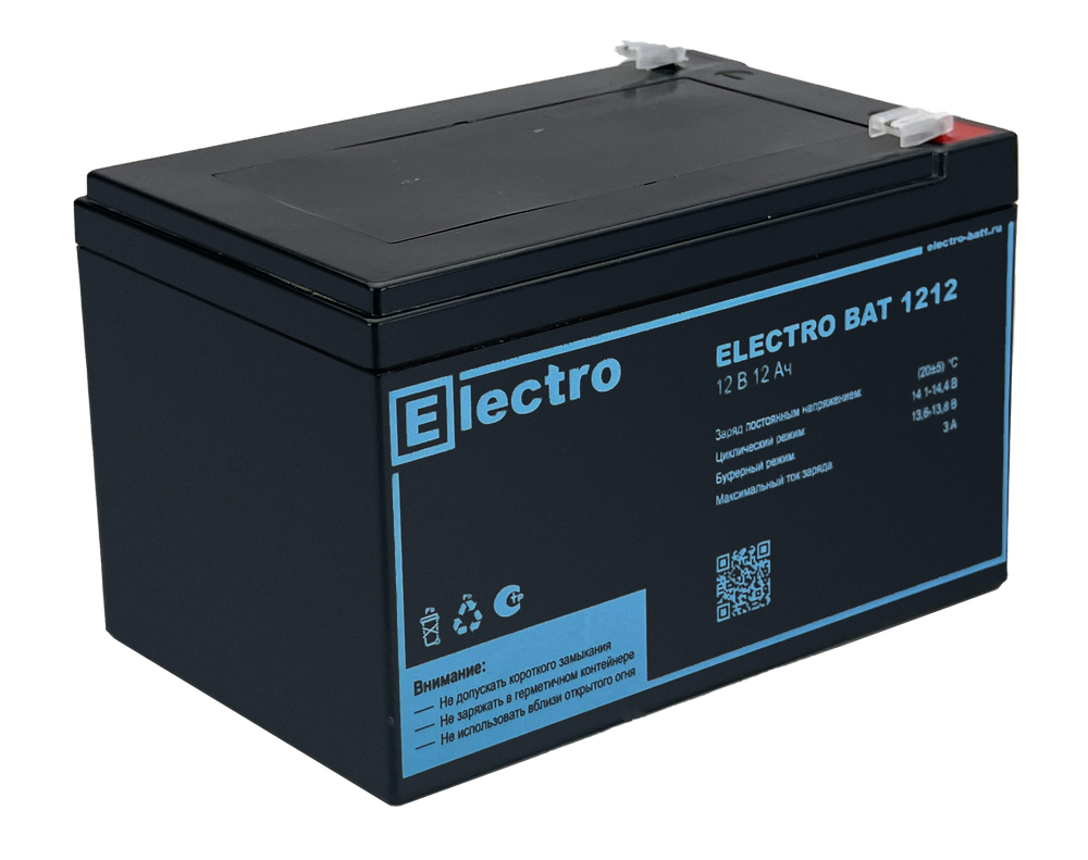 Аккумулятор ELECTRO BAT 12100