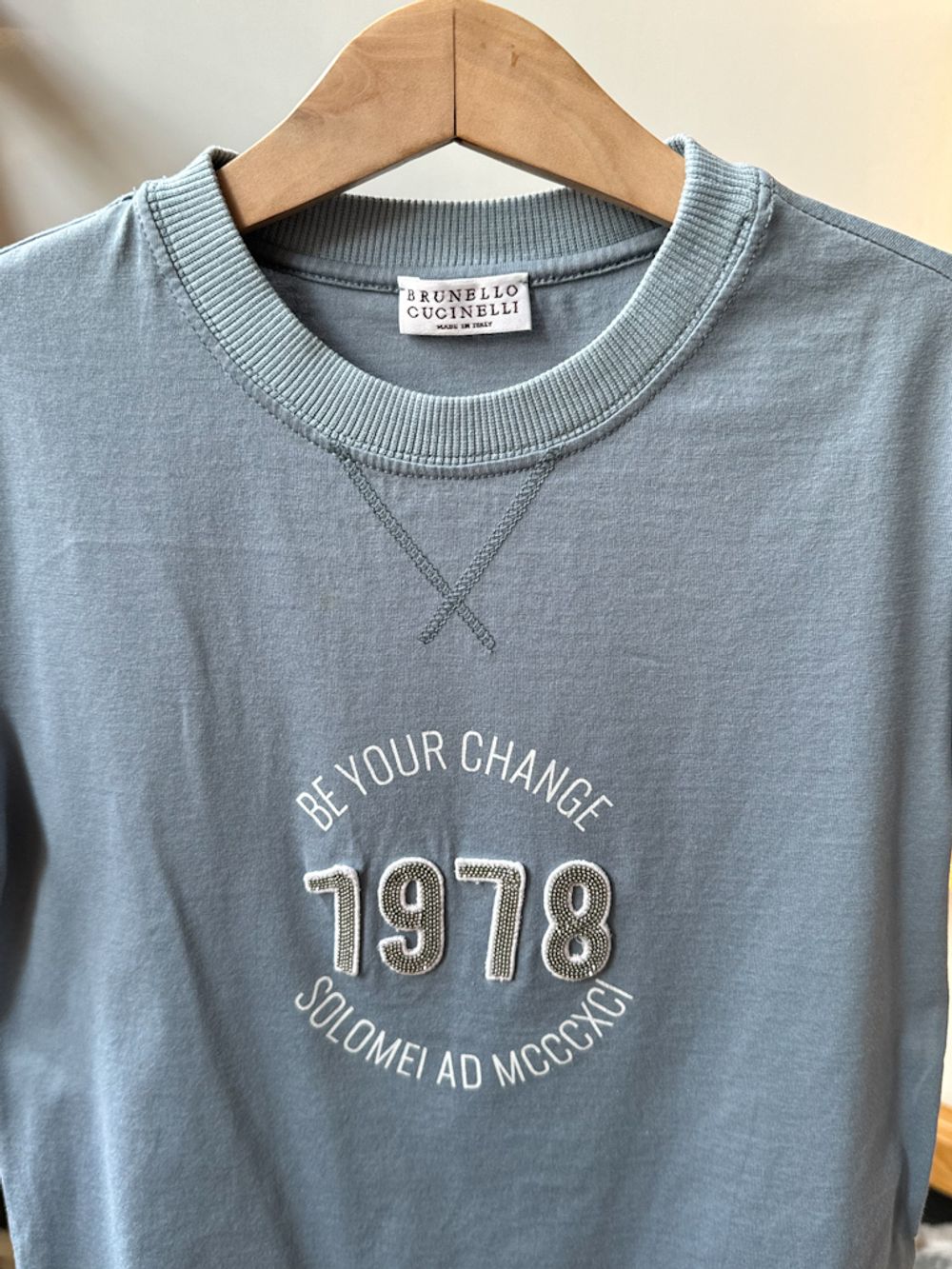 Хлопковая футболка Brunello Cucinelli, 116