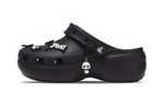 Crocs Classic Platform Clog Panda Eva (Женская размерная сетка)