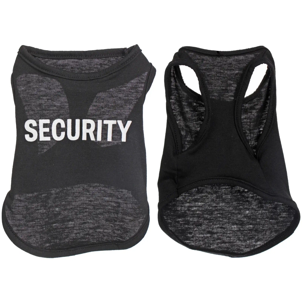 Майка для кошек и собак мелких пород «Бро на страже», размер М (обхват шеи 28, длина спинки 29см, объем груди 42см, от 3 до 6кг)