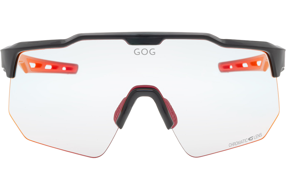 Спортивные очки GOG Loki / Black/Red / Photochromic Reflex Red