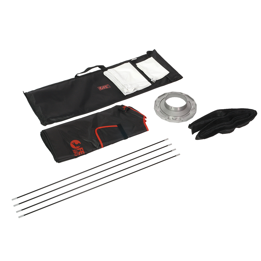 Софтбокс Falcon Eyes SBQ-30120 BW жаропрочный с сотовой насадкой