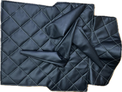 Коврик под рычаги КПП УАЗ 469, 3151 (4 рычага белая нить ромб)