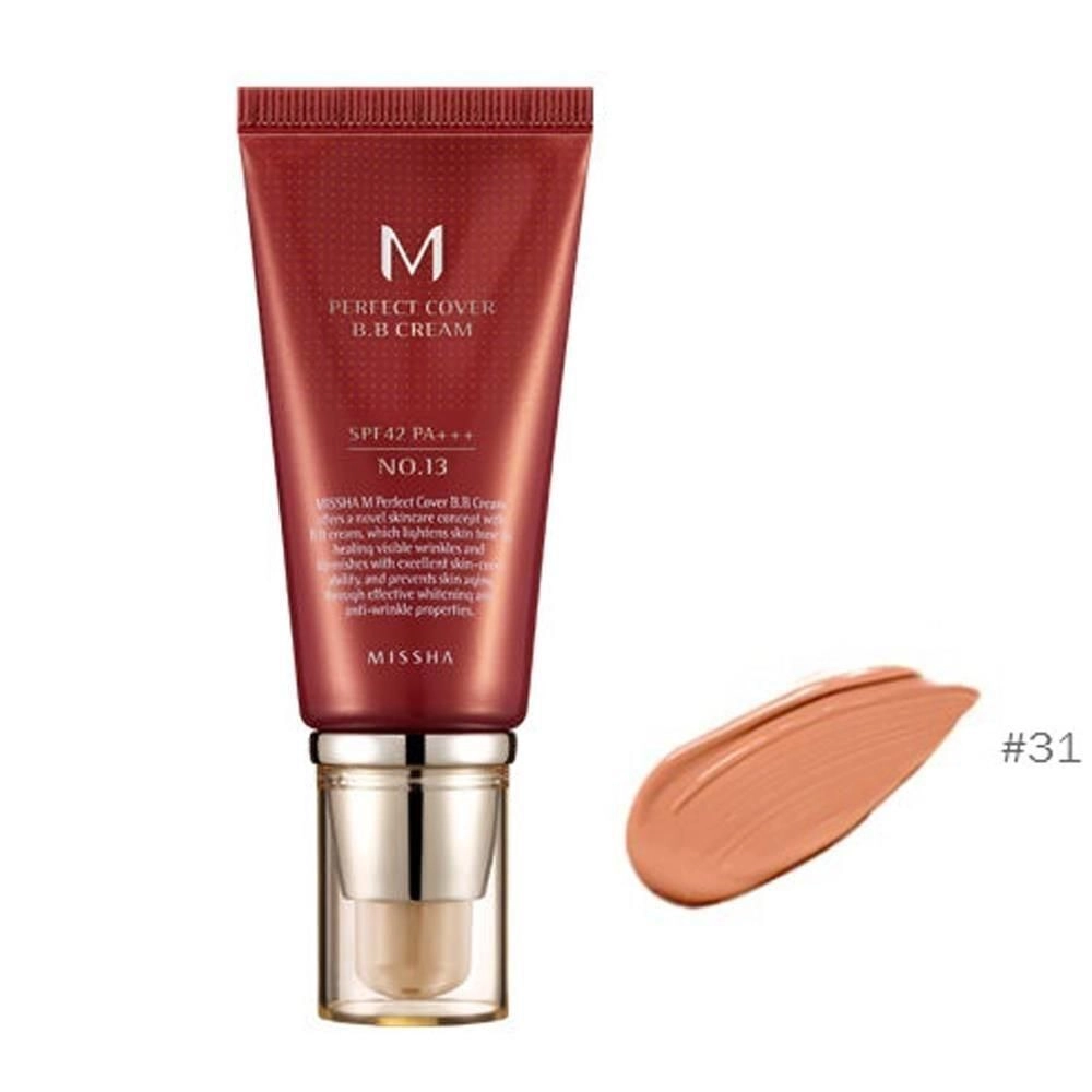 Тональный крем Missha Perfect Cover BB Cream SPF42/PA+++