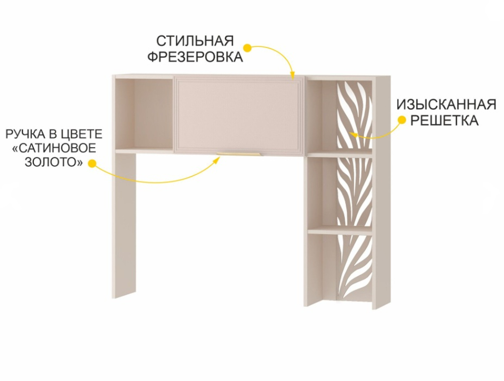 Флоренция-904 (DaVita) 904.25 Надстройка для стола