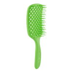 Расческа вентилируемая с ароматом зеленого яблока SOLOMEYA Aroma-Vented Hair Brush Green Apple