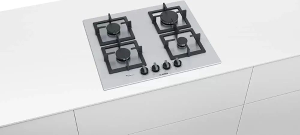 Встраиваемая газовая панель BOSCH PPP6A2B20O, белая