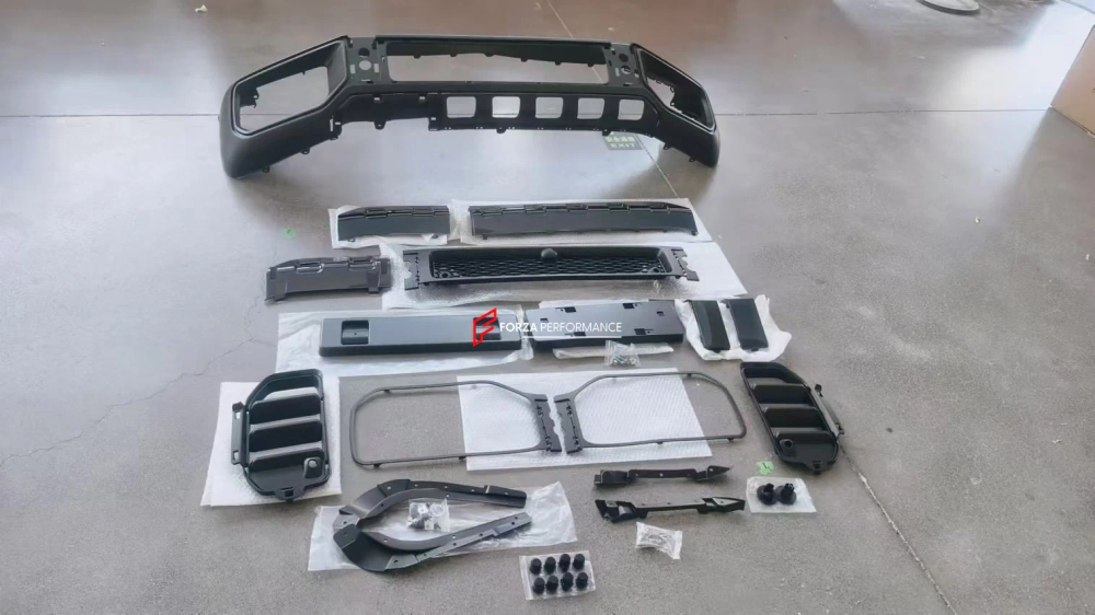 Передний бампер переделка для Mercedes-Benz G-Class W464 2018-2024 в G63 W465 AMG 2025 Мерседес Гелик гелентваген