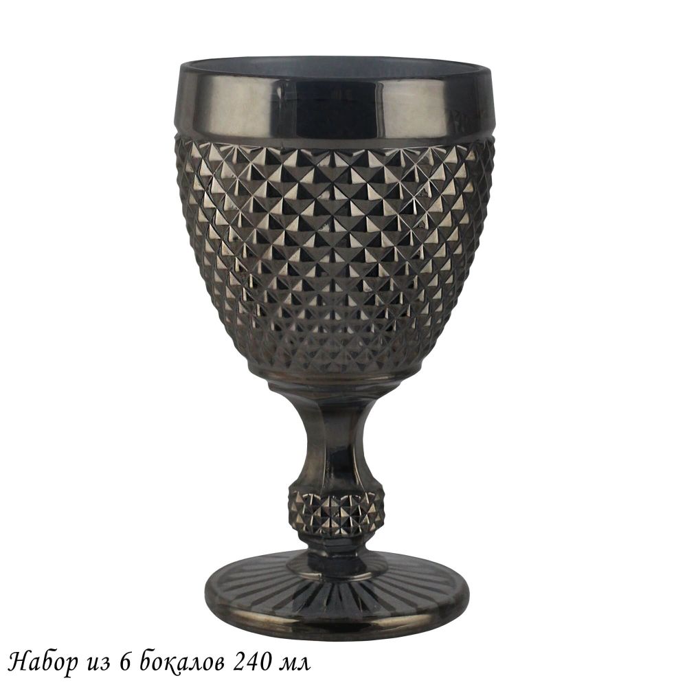 Lenardi 588-491 Набор из 6 бокалов 240 мл в под.уп.(х4)Стекло