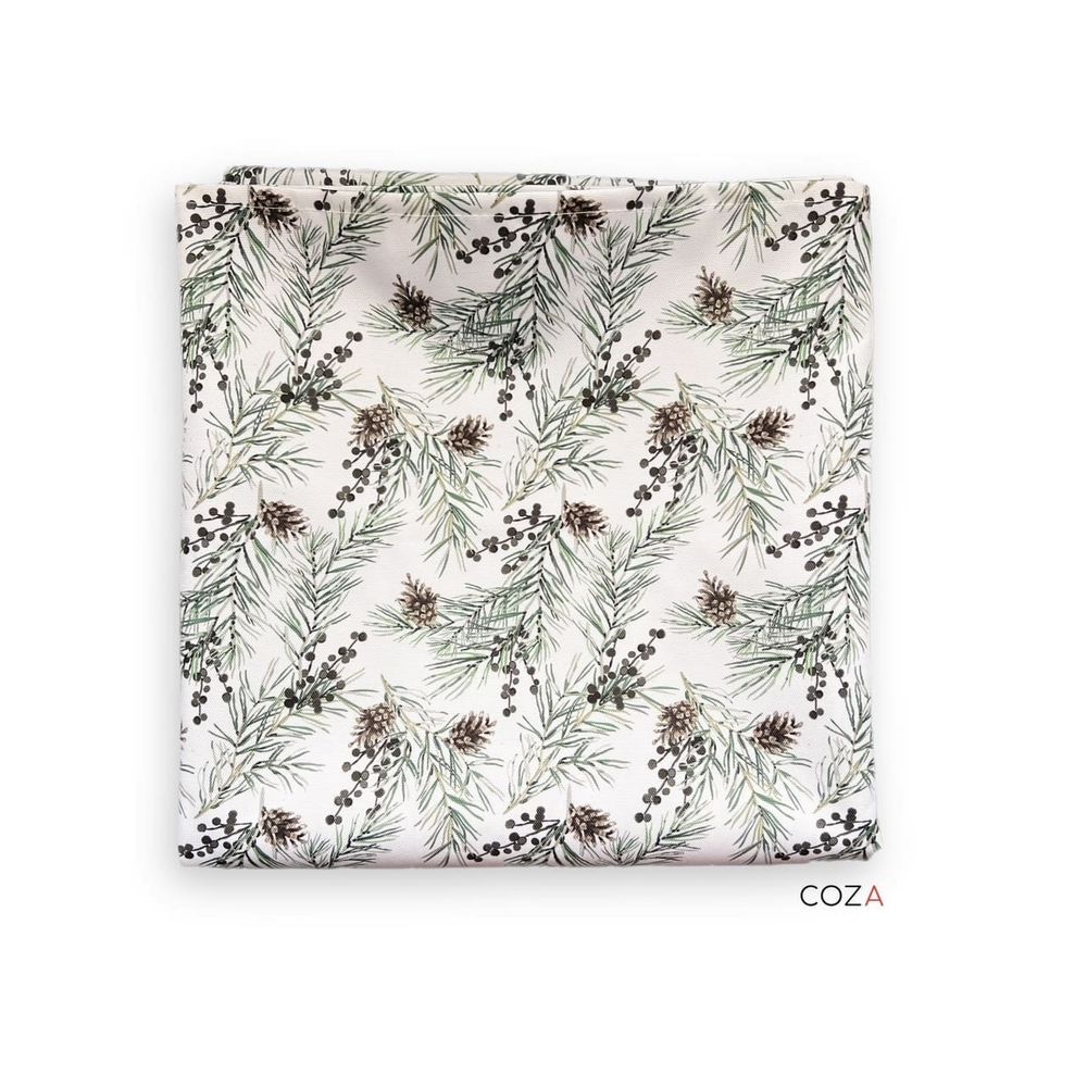 Скатерть COZA &quot;Моррис&quot; красный фон с водоотталкивающей пропиткой