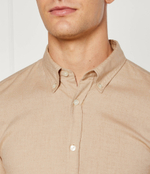 Рубашка BOSS BLACK - бежевый(50520267)