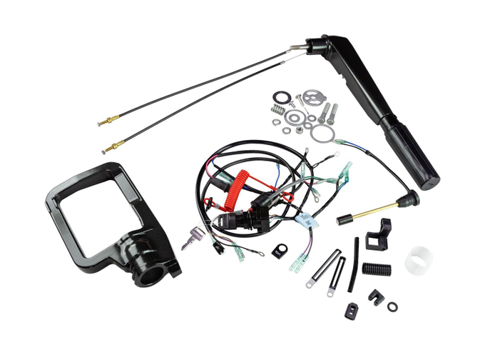 Румпель Suzuki DT40, черный, комплект