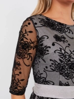 Платье вечернее блестящее