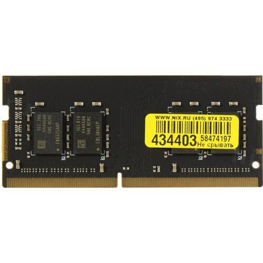 Модуль памяти Patriot Signature Line DDR4 SODIMM 4Gb PC4-17000 CL15