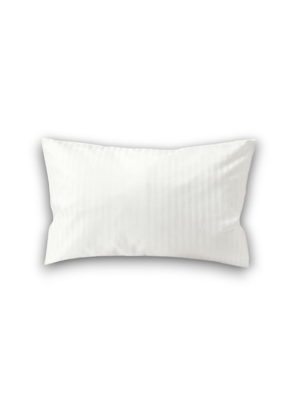 Наволочка из сатина 50х70 НАТЕСМИО | белый страйп-сатин