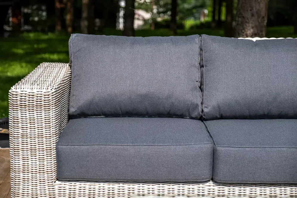 "Боно" лаунж-зона из искусственного ротанга, цвет бежевый