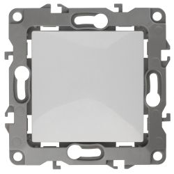 12-1111-01 ЭРА Кнопка, 10АХ-250В, Эра12, белый