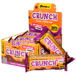 BombBar Crunch Протеиновый батончик в глазури (50 гр.)