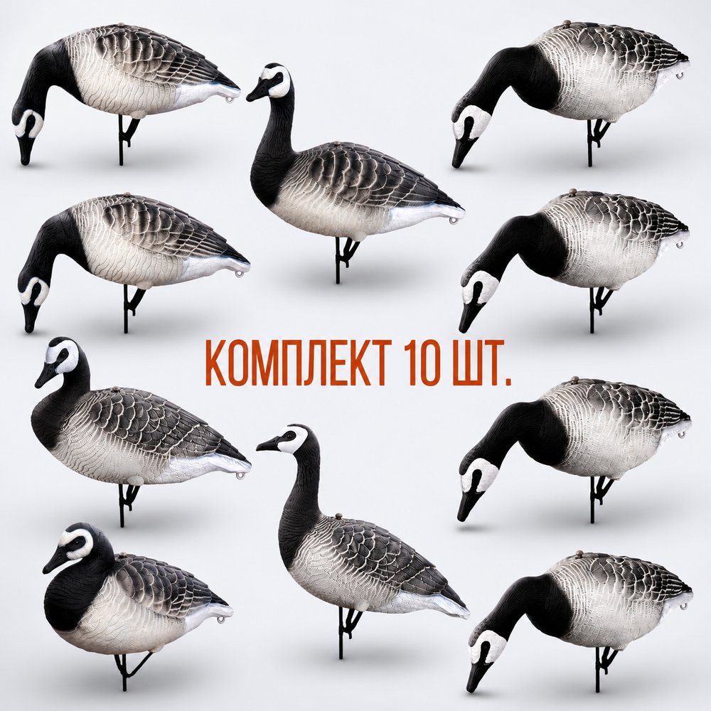 Белощекая казарка Softplast 3D мод. KS-3D