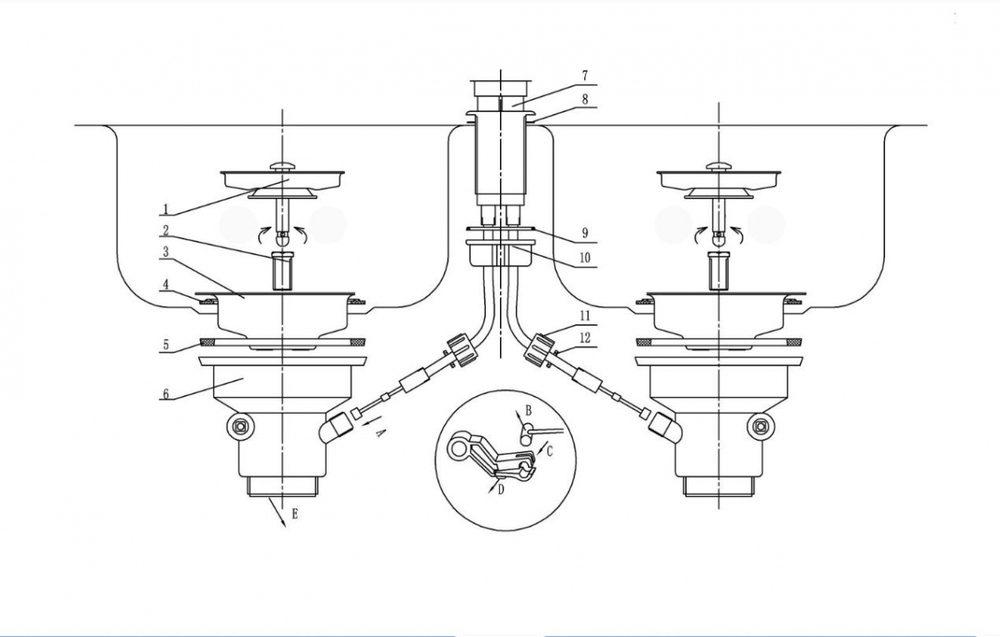 Мойка Oulin OL-362
