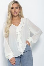 Блуза Стефанна (айвори) Б11329 LT Collection